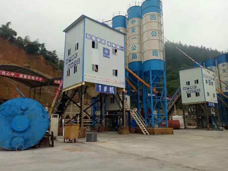 HZS120混凝土搅拌站